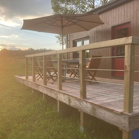 Tiny House Les Jours Heureux Sejour Nature Pres De Dinant Et Des Lacs De L Eau D Heure Villers-le-Gambon Exterior photo